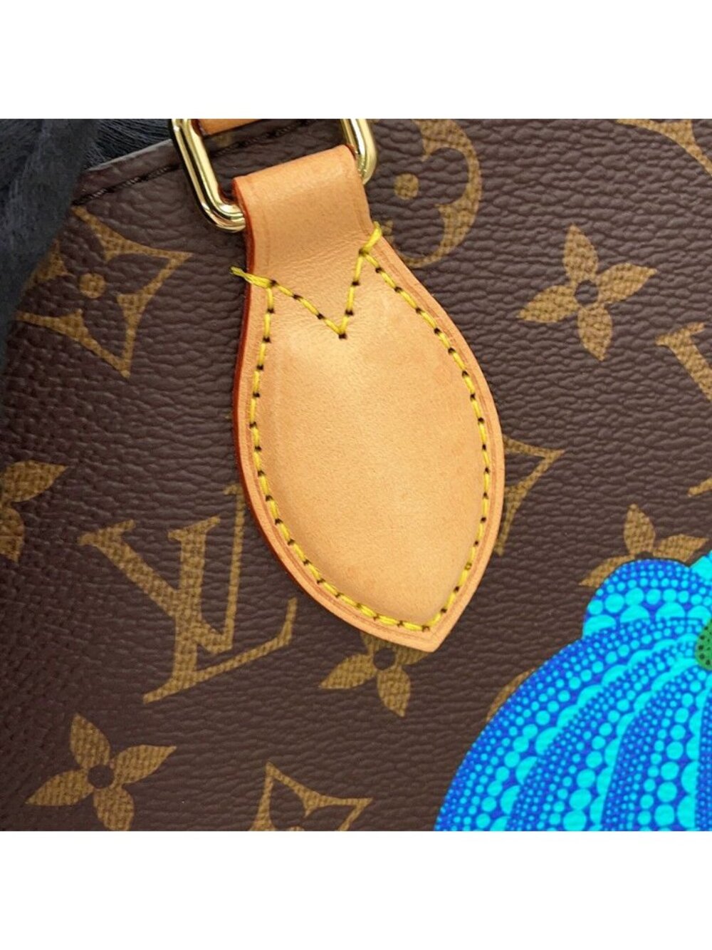 Louis Vuitton Handbag Monogram LV YK On The Go PM 2-Way Yayoi Kusama - Picture 8 of 15